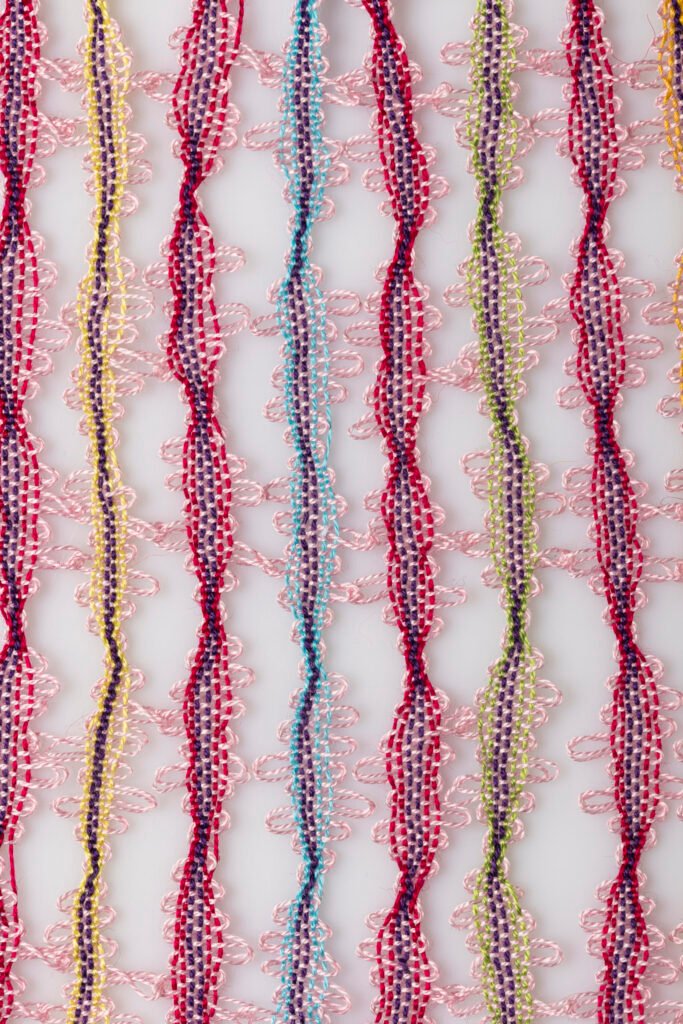 Dentelle aux fuseaux - Accrochage